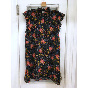 Madewell x No. 6 Silk Beacon Dress Garden Bouquet